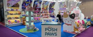 Poshpaws display exhibition stand